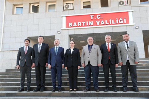 BAŞKAN YALÇINKAYA, İÇİŞLERİ BAKAN YARDIMCISI SN. BÜLENT TURAN’I KARŞILAMA TÖRENİNE KATILDI